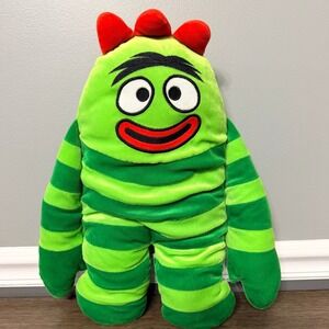 Yo Gabba Gabba Brobee Cuddle Pillow Plush Stuffed Character Toy